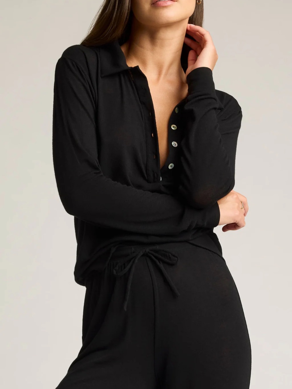 Negative Underwear Fino Featherweight Cashmere Polo